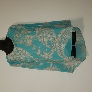 New! Susan Graver long sleeve with tank (T6)